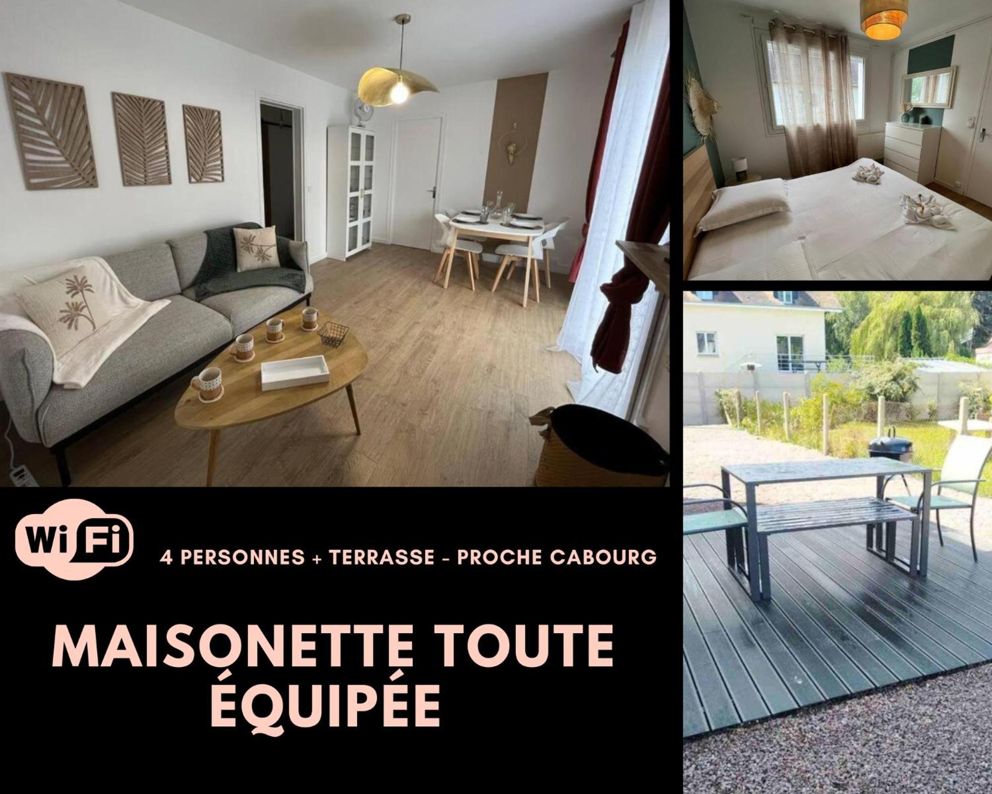 « L'Hilo » Appart 4 Personnes A 250 M De La Plage Varaville Luaran gambar